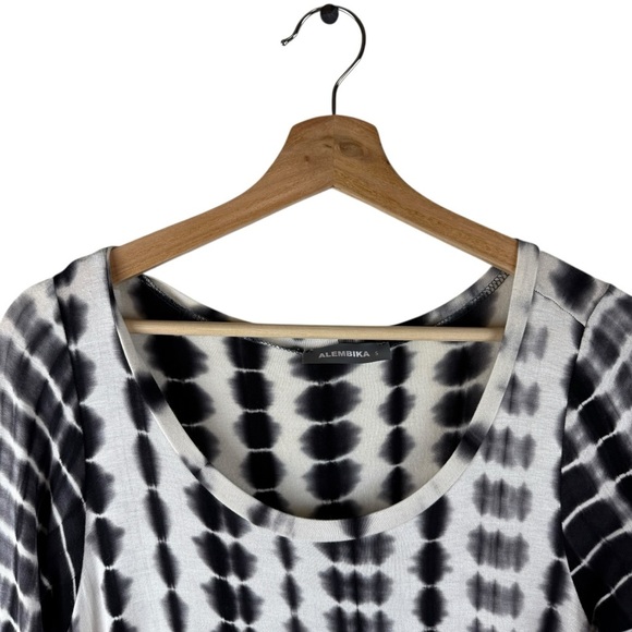 Alembika Tie Dye Tunic Shift Dress Size Small Lagenlook - Picture 4 of 7